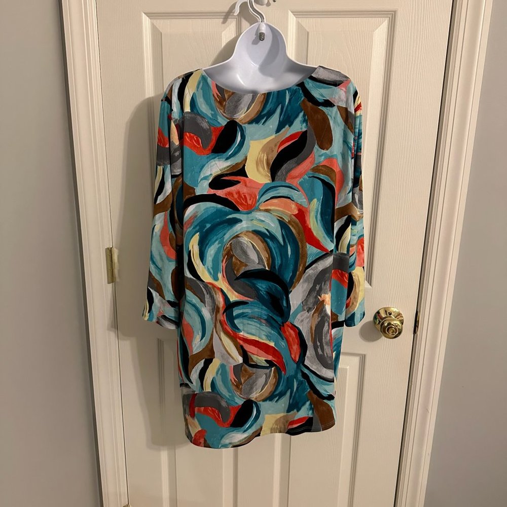 JM Collection Blouse - Picture 2 of 4